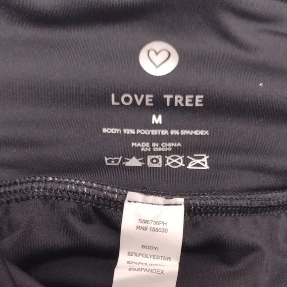 Love Tree Black High Waist Shorts - Picture 2 of 9